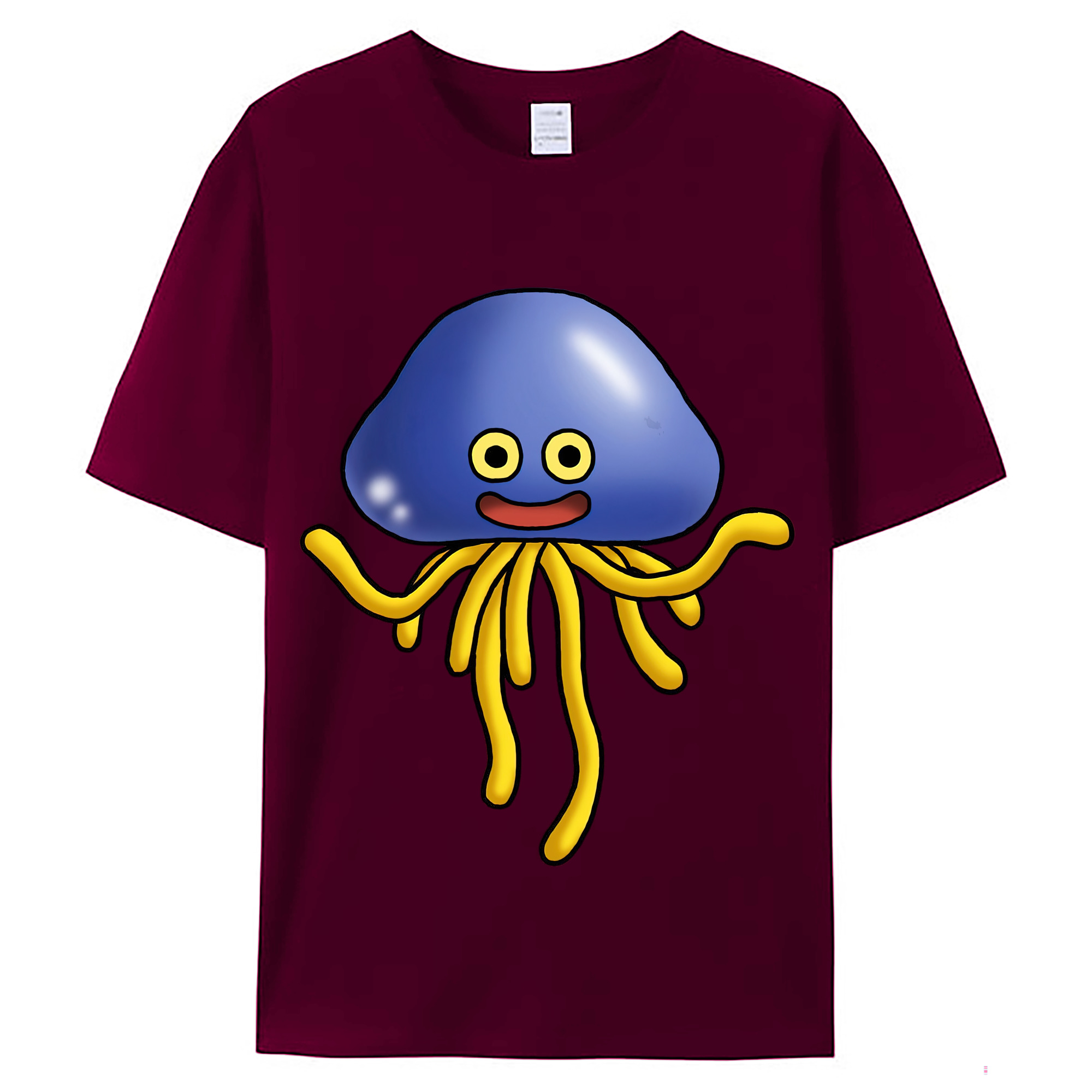 （画像用） ドラゴンクエスト Doragon Kuesuto Dragon Quest レディースカジュアルプリントTシャツ（綿100％）